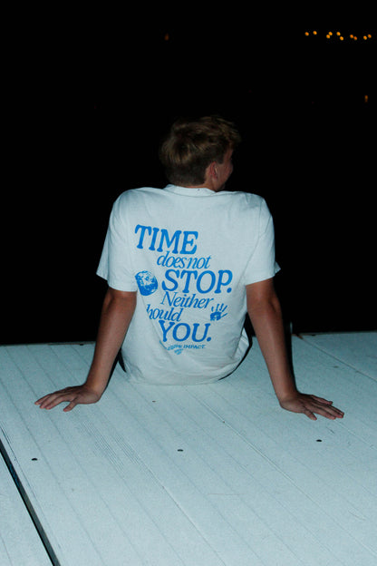 TIME DOES NOT STOP TEE